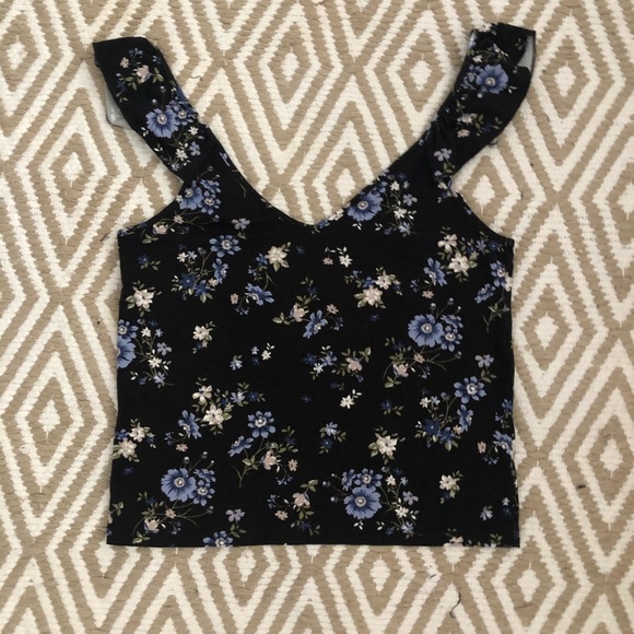 American Eagle Floral Top - Picture 1 of 2